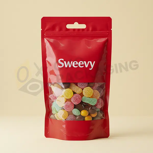 custom red mylar bags Bulk